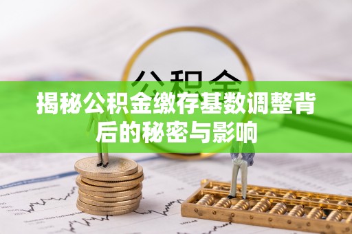 雁塔揭秘公积金缴存基数调整背后的秘密与影响