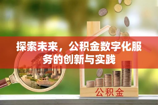 雁塔探索未来，公积金数字化服务的创新与实践