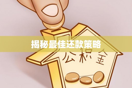雁塔揭秘最佳还款策略